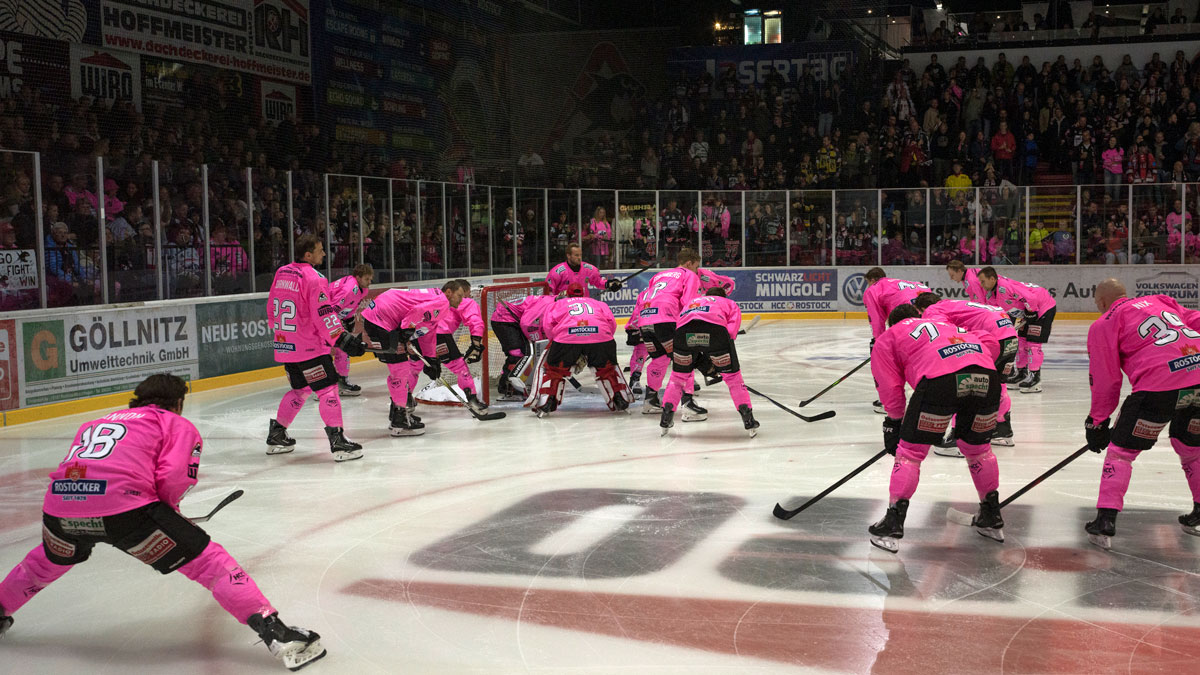 Die Piranhas in Pink