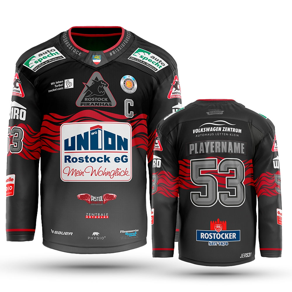 Spielertrikot Piranhas